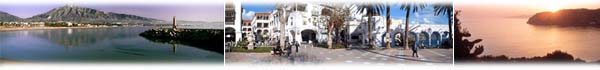 images of Nerja and Malaga